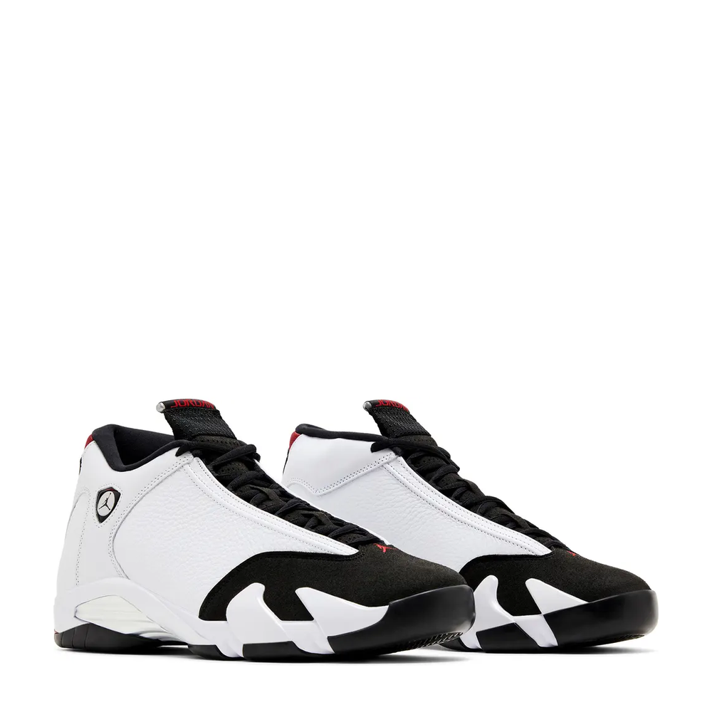 Air Jordan 14 Retro 'Black Toe' sneaker, alternate view 10