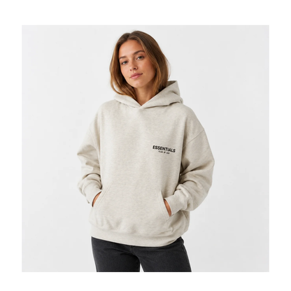 Essentials Hoodie 'Light Oats', alternate view 7
