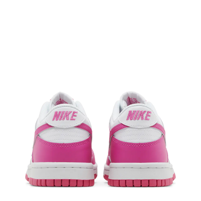 Nike Dunk Low (GS) 'Laser Fuchsia' sneaker, alternate view 8