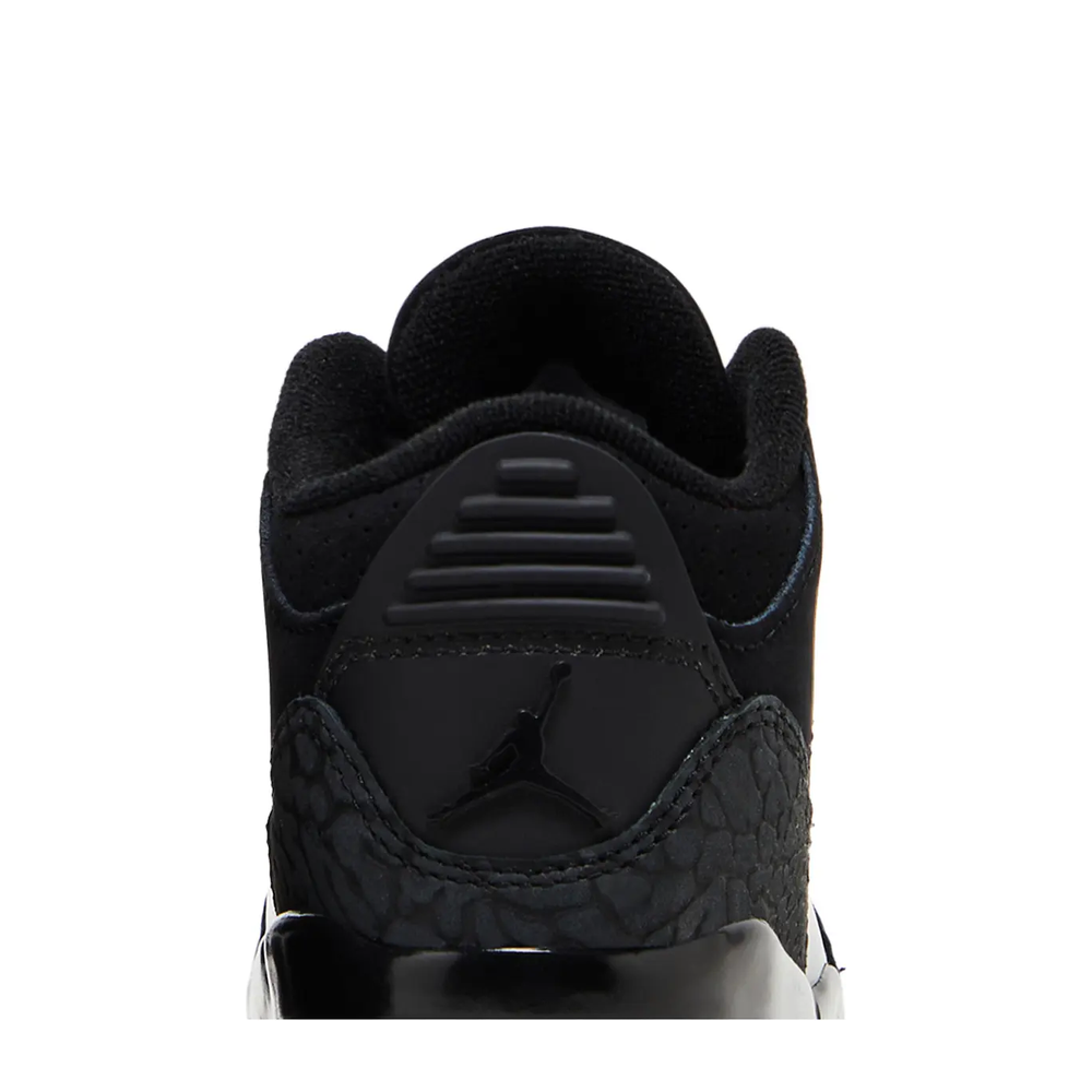 Air Jordan 3 Retro (TD) 'Black Cat' sneaker, alternate view 9
