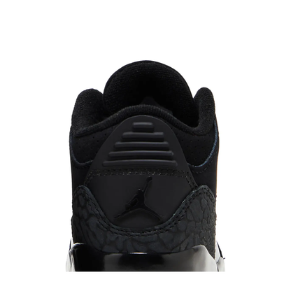 Air Jordan 3 Retro (TD) 'Black Cat' sneaker, alternate view 9