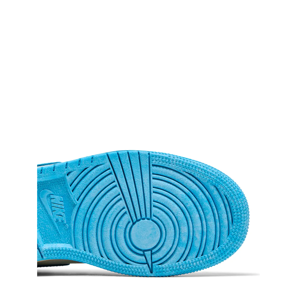 Air Jordan 1 Retro High OG (GS) 'Dark Powder Blue' sneaker, alternate view 7