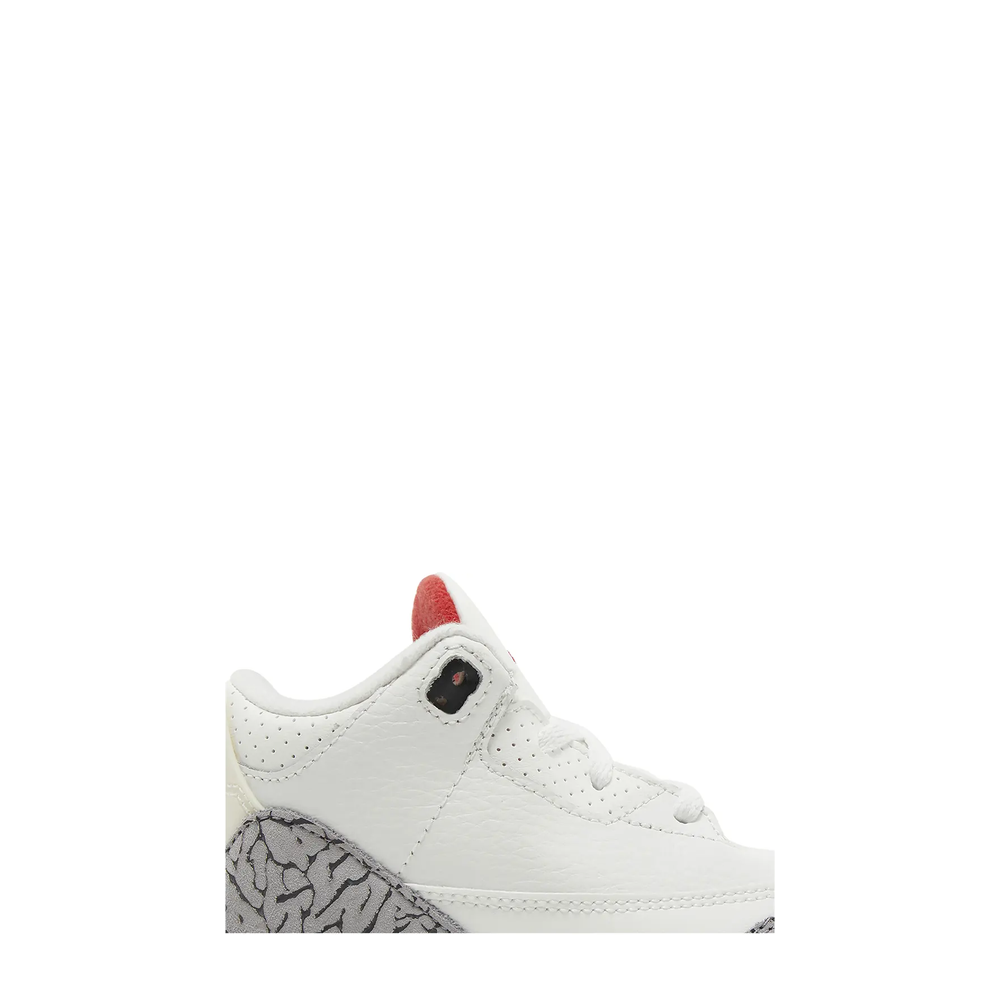 Air Jordan 3 Retro (TD) 'White Cement Reimagined' sneaker, alternate view 4