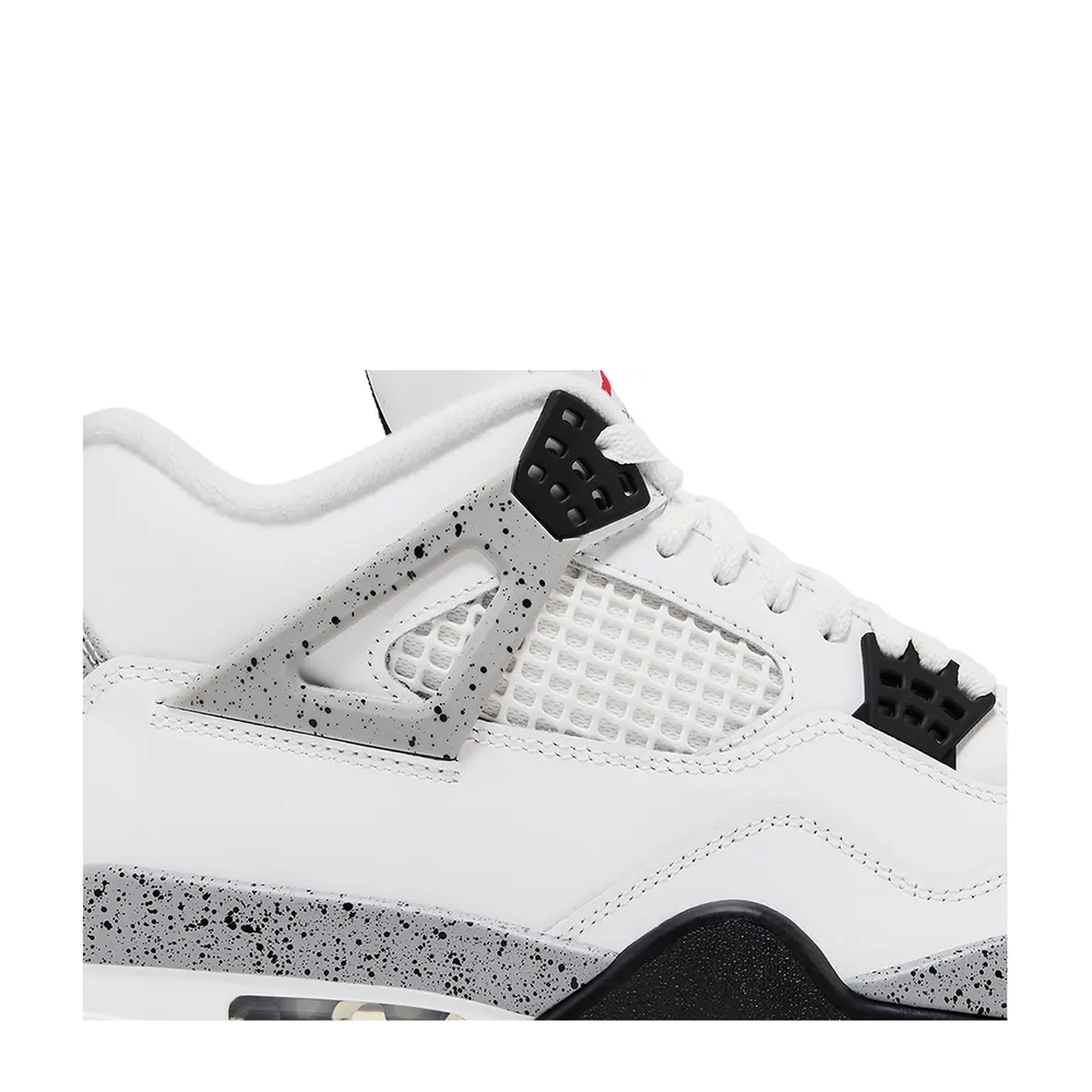 Air Jordan 4 Retro OG 'White Cement' sneaker, alternate view 5