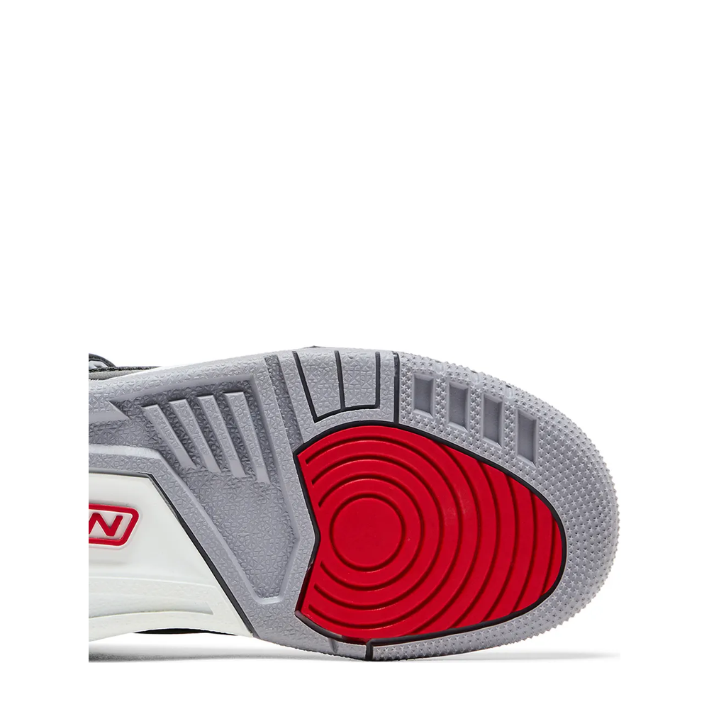 Air Jordan 3 Retro OG (GS) 'Black Cement' sneaker, alternate view 7