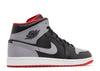 NIKE JORDAN 1 MID " BRED SHADOW "