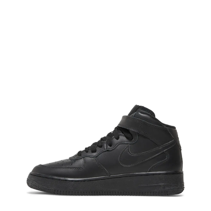 Nike Air Force 1 Mid (GS) 'Black' sneaker, alternate view 5