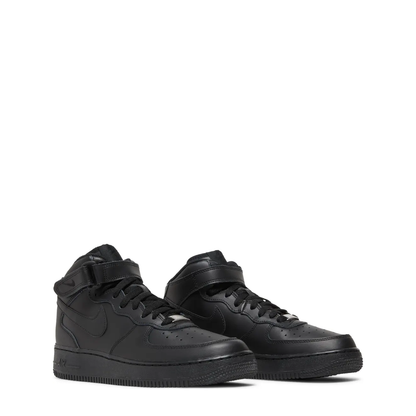 Nike Air Force 1 Mid (GS) 'Black' sneaker, alternate view 10