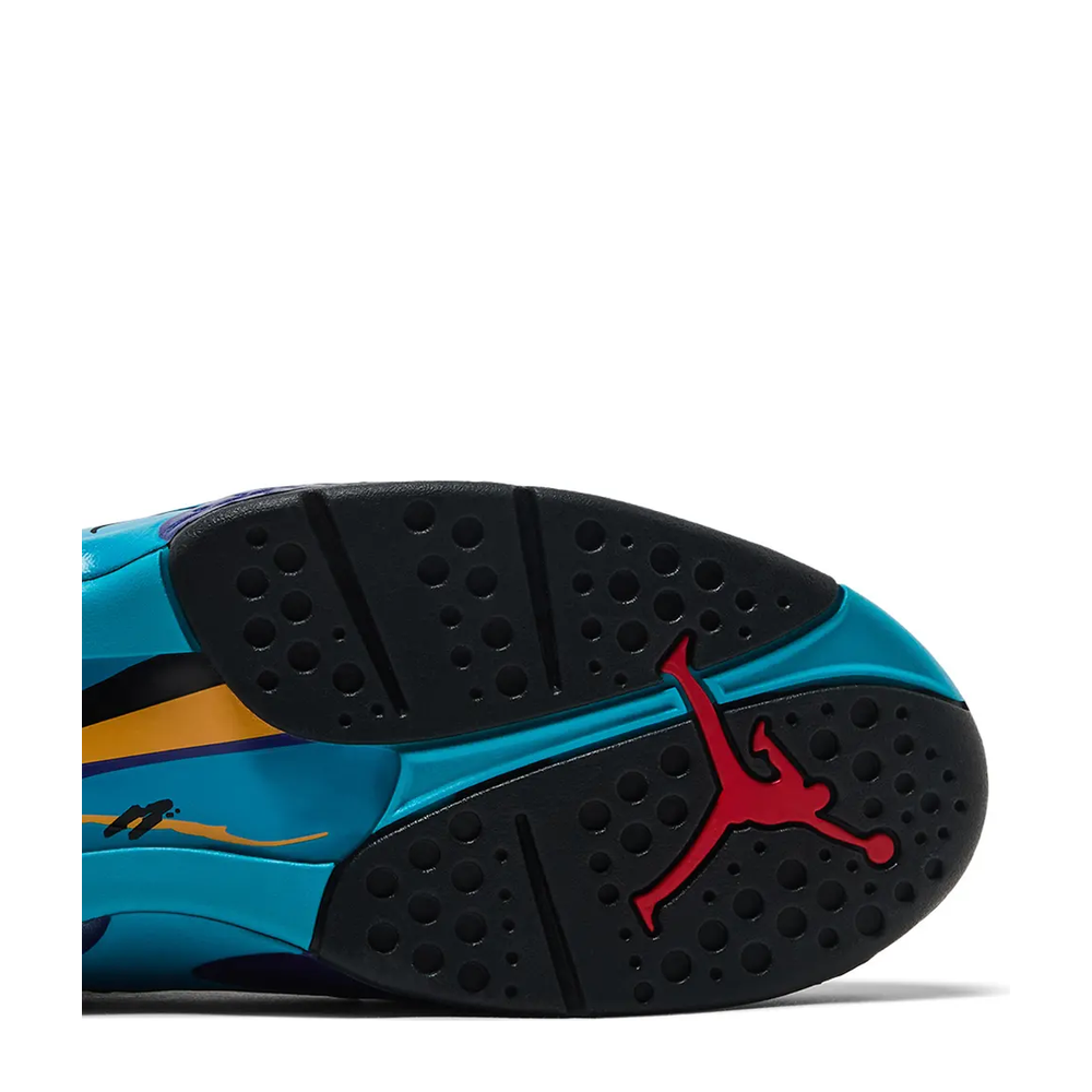 Air Jordan 8 Retro 'Aqua' sneaker, alternate view 7