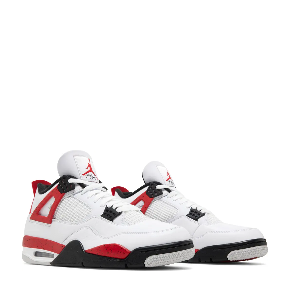 Air Jordan 4 Retro 'Red Cement' sneaker, alternate view 9
