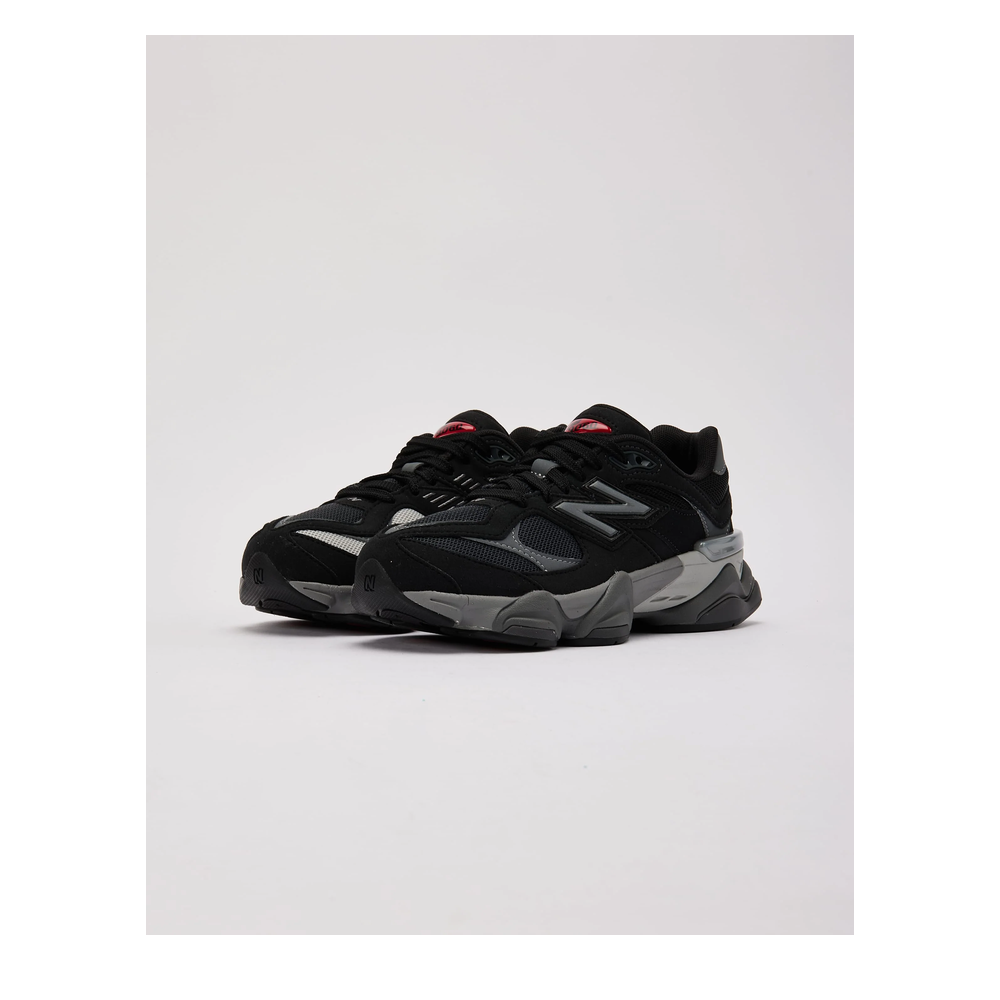 New Balance 9060 (GS) 'Black / Castlerock' - 75% Scale - Angle 3