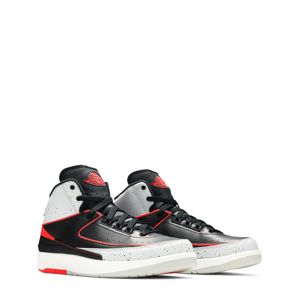 Air Jordan 2 Retro (GS) 'Black/Infrared 23' sneaker, alternate view 10
