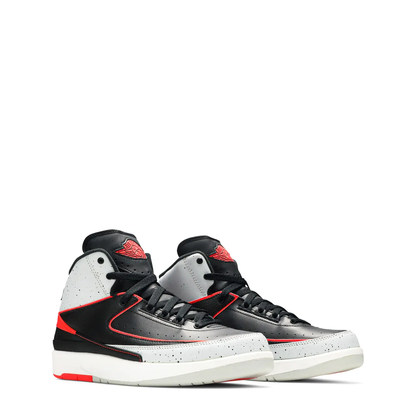 Air Jordan 2 Retro (GS) 'Black/Infrared 23' sneaker, alternate view 10