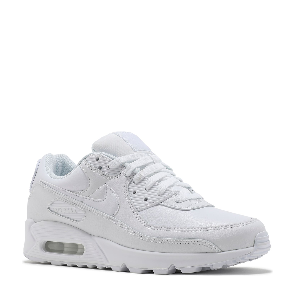 Air Max 90 Leather 'Triple White' sneaker, alternate view 2