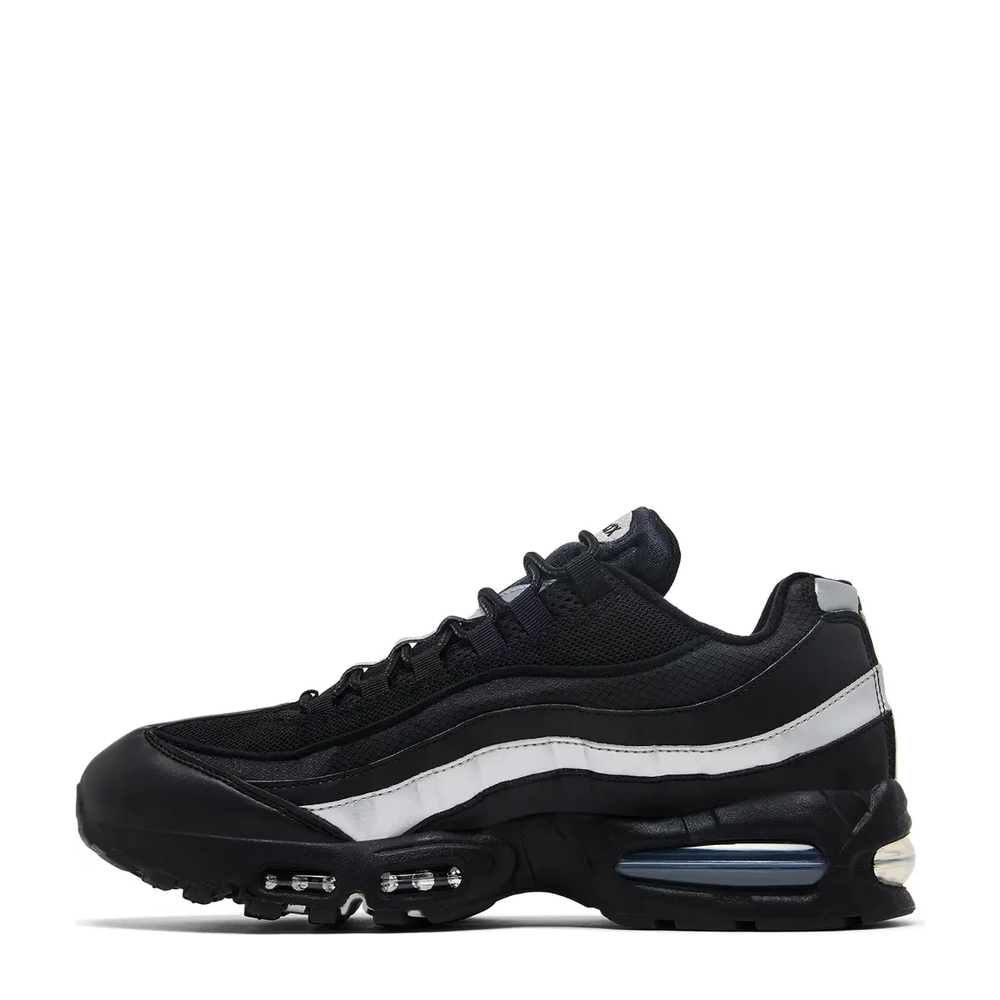 Nike Air Max 95 OG 'Big Bubble Black Metallic Silver' sneaker, alternate view 3