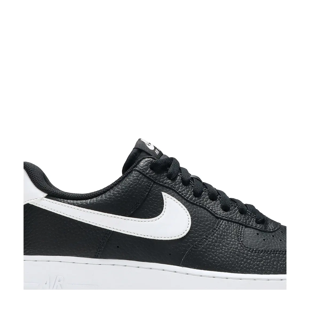 Nike Air Force 1 '07 'Black/White' sneaker, alternate view 5