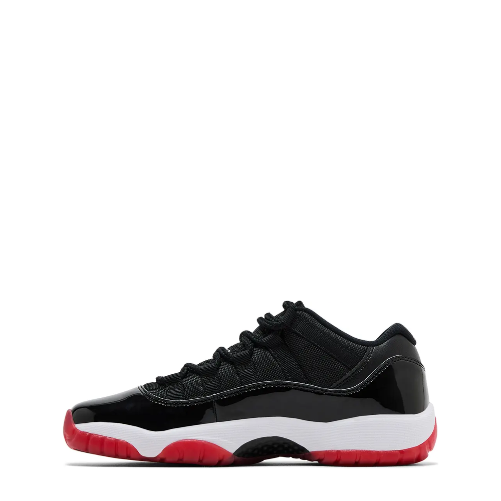 Air Jordan 11 Retro Low (GS) 'Bred' sneaker, alternate view 6