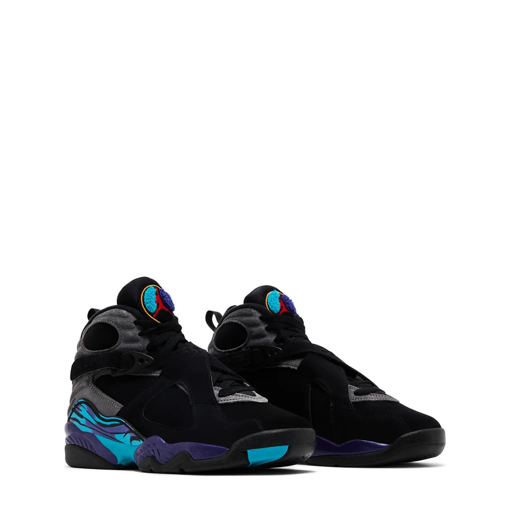 Air Jordan 8 Retro (GS) 'Aqua' sneaker, alternate view 9