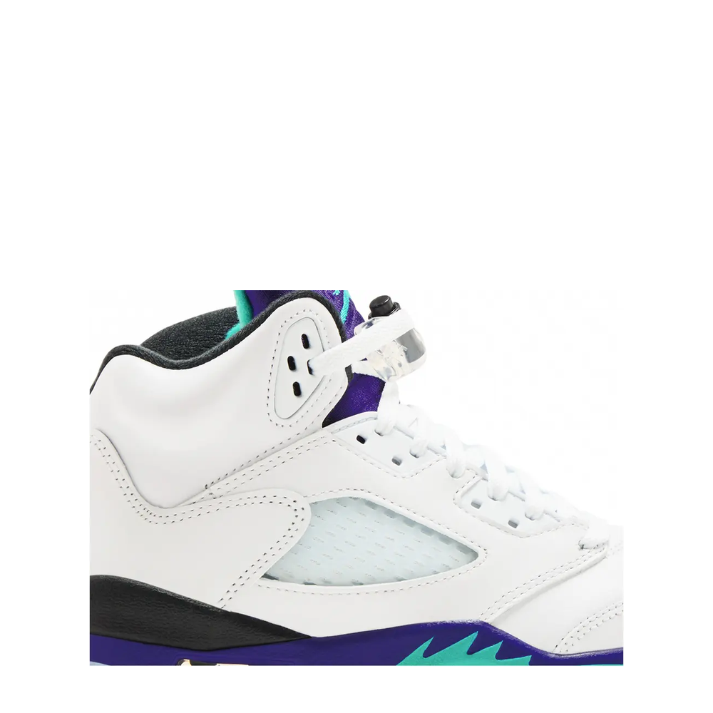 Air Jordan 5 Retro (GS) 'Grape' sneaker, alternate view 4