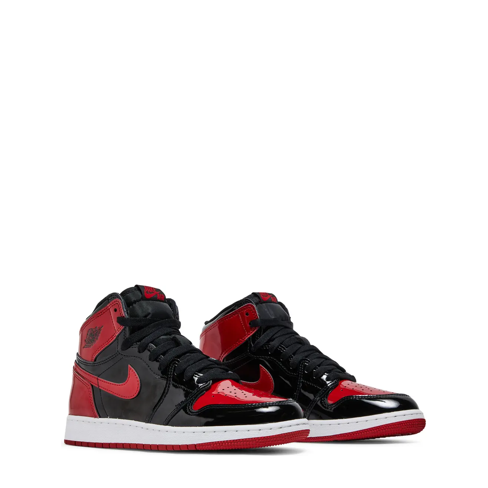 Air Jordan 1 Retro High OG (GS) 'Black Varsity Red White' sneaker, alternate view 10
