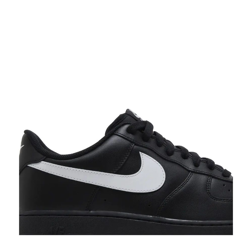 Nike Air Force 1 '07 'Black White' sneaker, alternate view 5