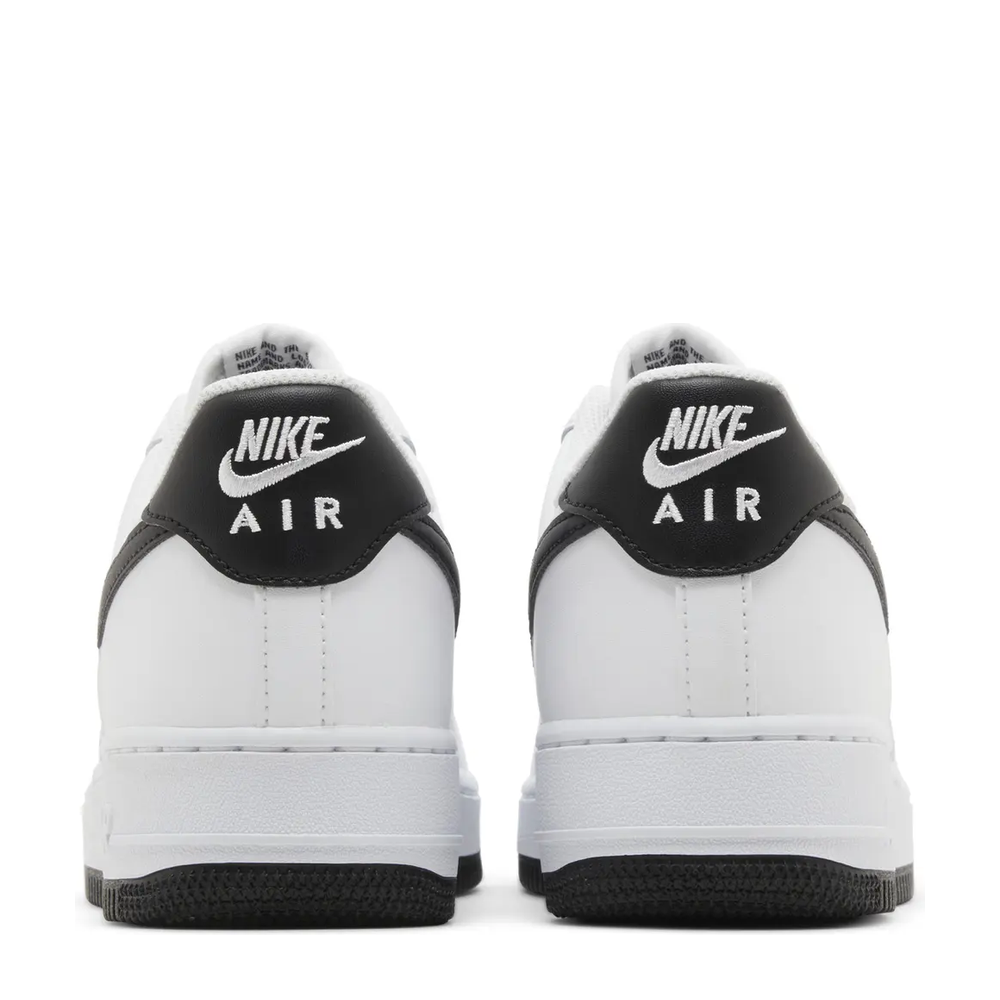 Nike Air Force 1 '07 'White Black' sneaker, alternate view 6