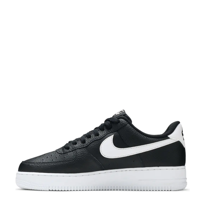 Nike Air Force 1 '07 'Black/White' sneaker, alternate view 6