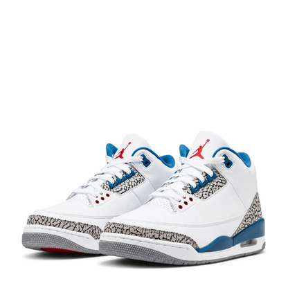 Air Jordan 3 Retro 'True Blue' sneaker, alternate view 3