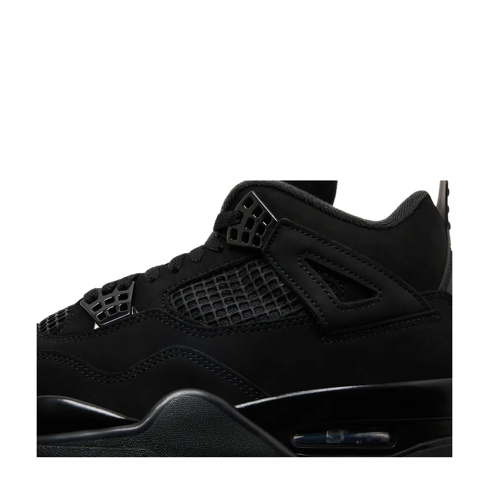 Air Jordan 4 Retro 'Black Cat' sneaker, alternate view 10