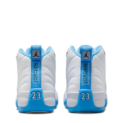 Air Jordan 12 Retro (GS) 'White University Blue' sneaker, alternate view 4