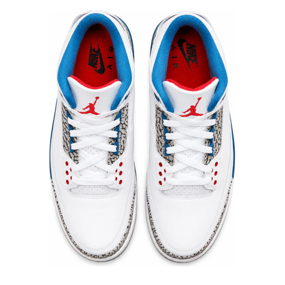 Air Jordan 3 Retro 'True Blue' sneaker, alternate view 2