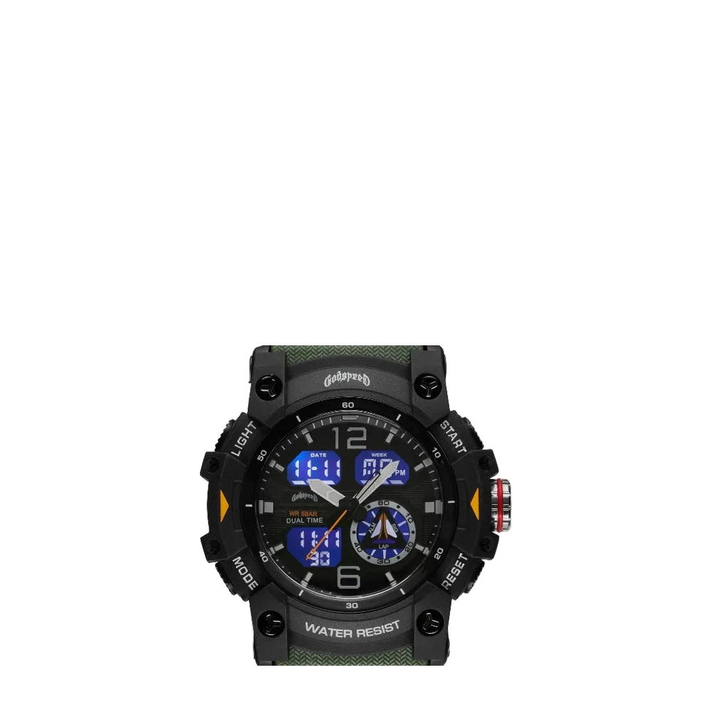GODSPEED WATCH "Dark Green" - Floor Anchored