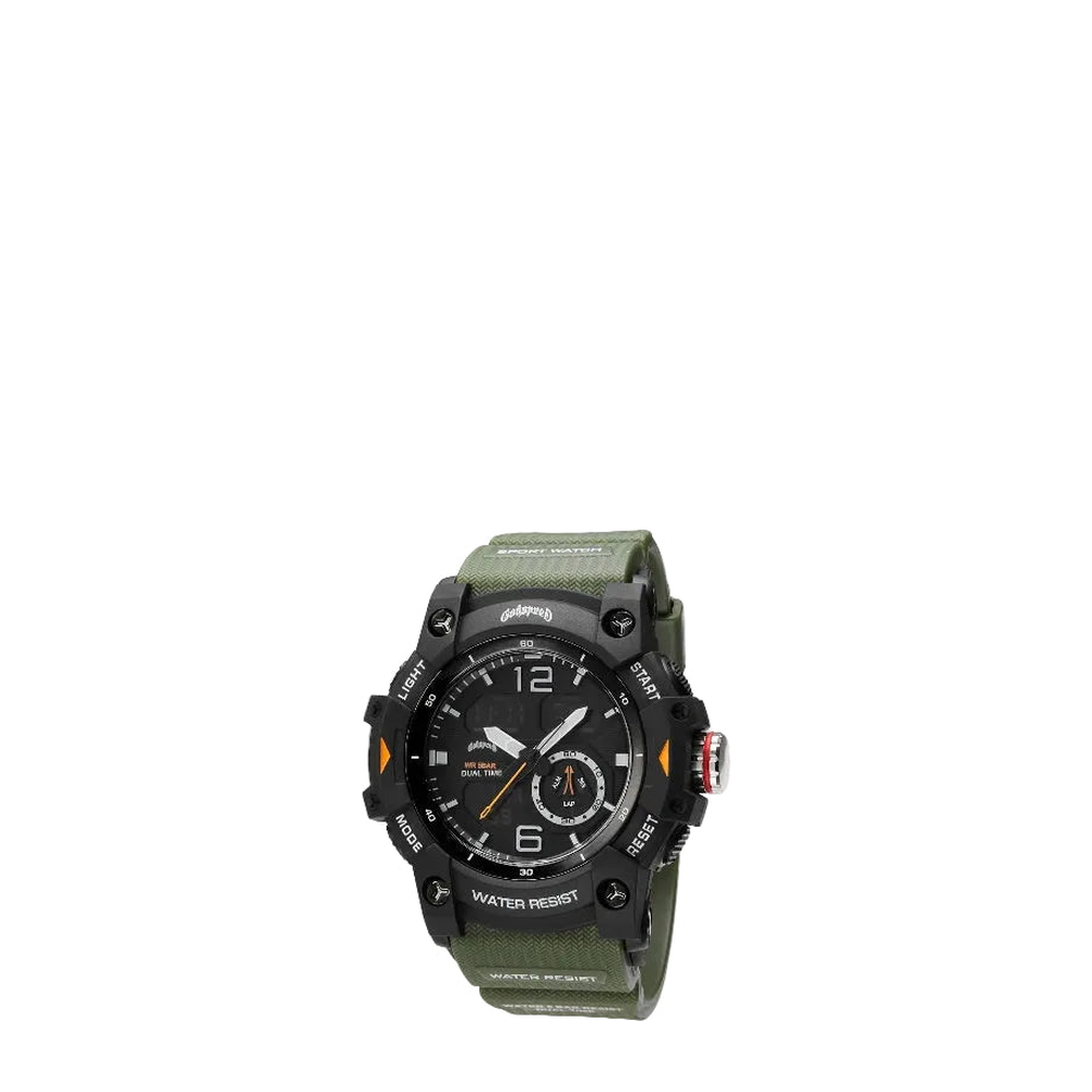GODSPEED WATCH "Dark Green" - Floor Anchored