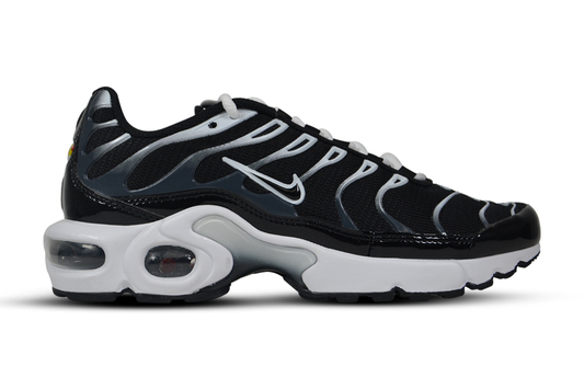 NIKE AIR MAX PLUS (GS) "Black/White-Anthracite"