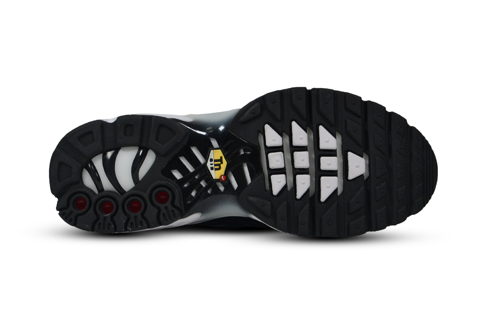 NIKE AIR MAX PLUS (GS) "Black/White-Anthracite"