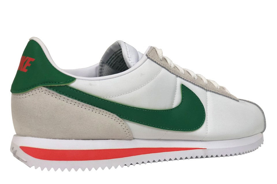 Nike Cortez Basic Nylon "White/Pine Green" by Nike Cortez