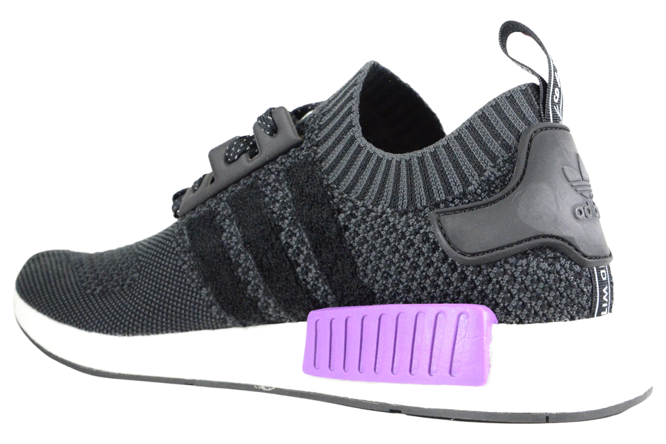 Adidas nmd_r1 primeknit clearance core black purple