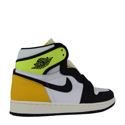 Air Jordan 1 Retro High OG 'White/Black-Volt/University Gold' - 85% Scale - Angle 4
