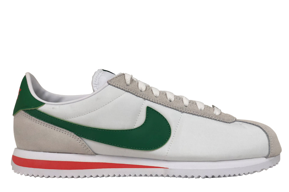 Nike Cortez Basic Nylon "White/Pine Green" by Nike Cortez
