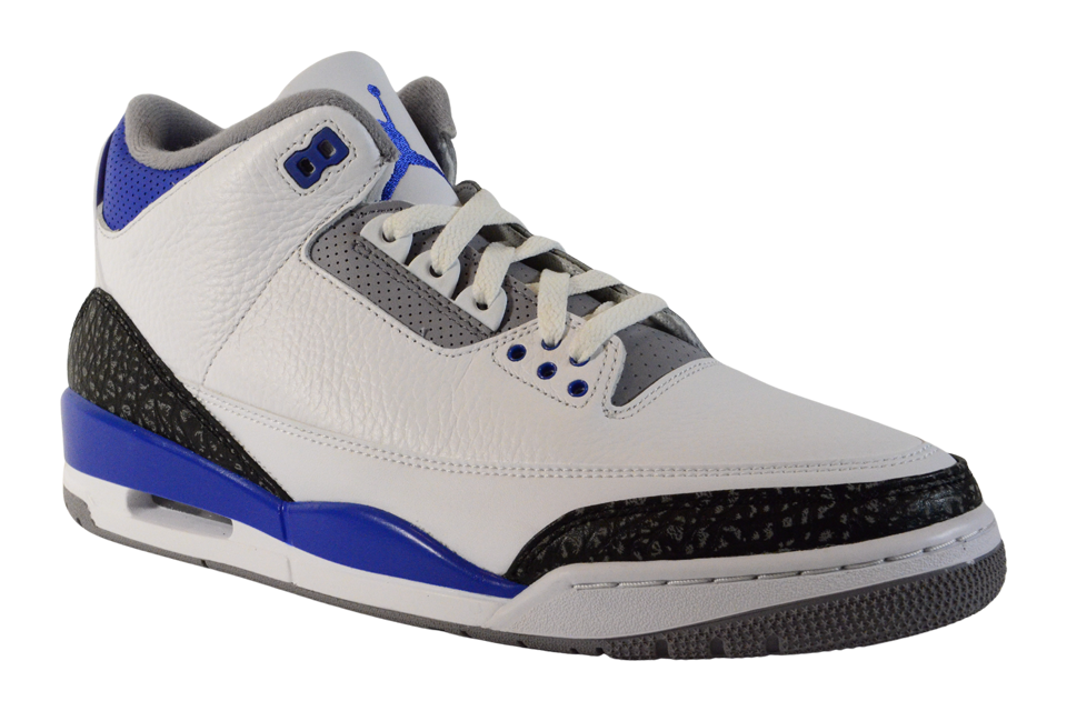 NIKE JORDAN 3 RETRO "RACER BLUE"