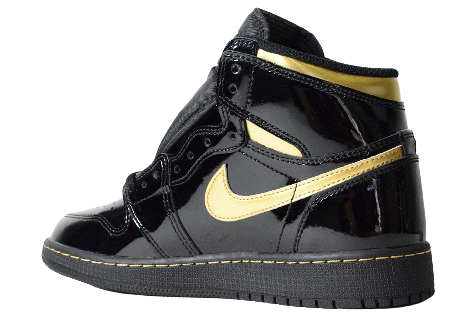 AIR JORDAN 1 RETRO HIGH OG GS "METALLIC GOLD"