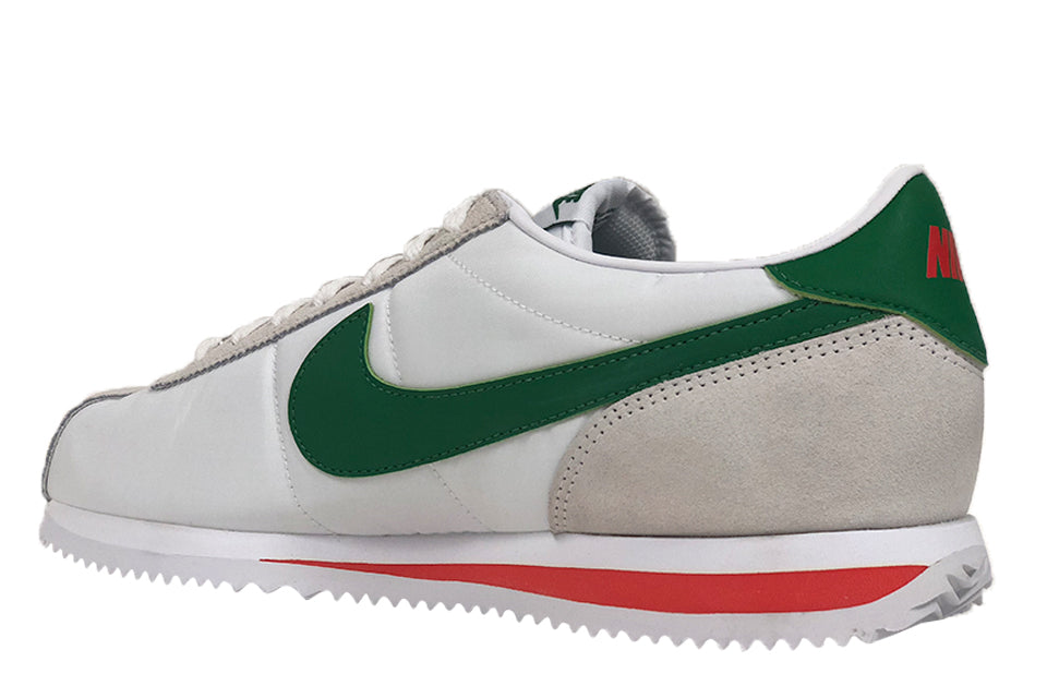 Nike Cortez Basic Nylon "White/Pine Green" by Nike Cortez