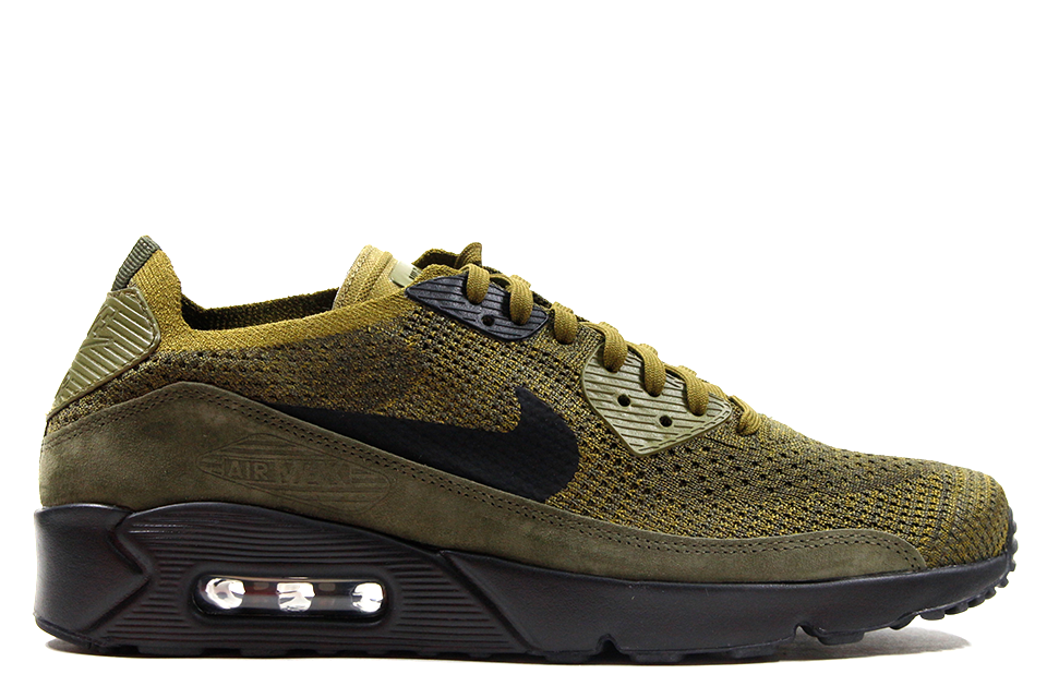 Air max 90 ultra 2.0 flyknit olive black outlet