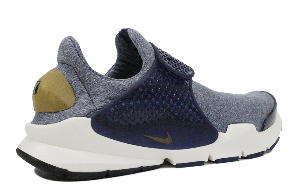 NIKE SOCK DART SE (WMNS) "Midnight Navy/Golden Beige"