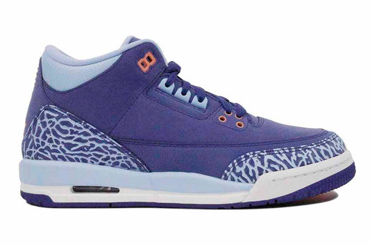 NikeÂ  Air Â Â Jordan 3 Retro GSÂ Kid's Footwear Â Basketball Dk Purple Â Dust  Atomic Pink