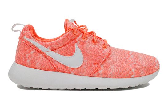 NIKE ROSHE RUN PRINT (GS) "Bright Mango"