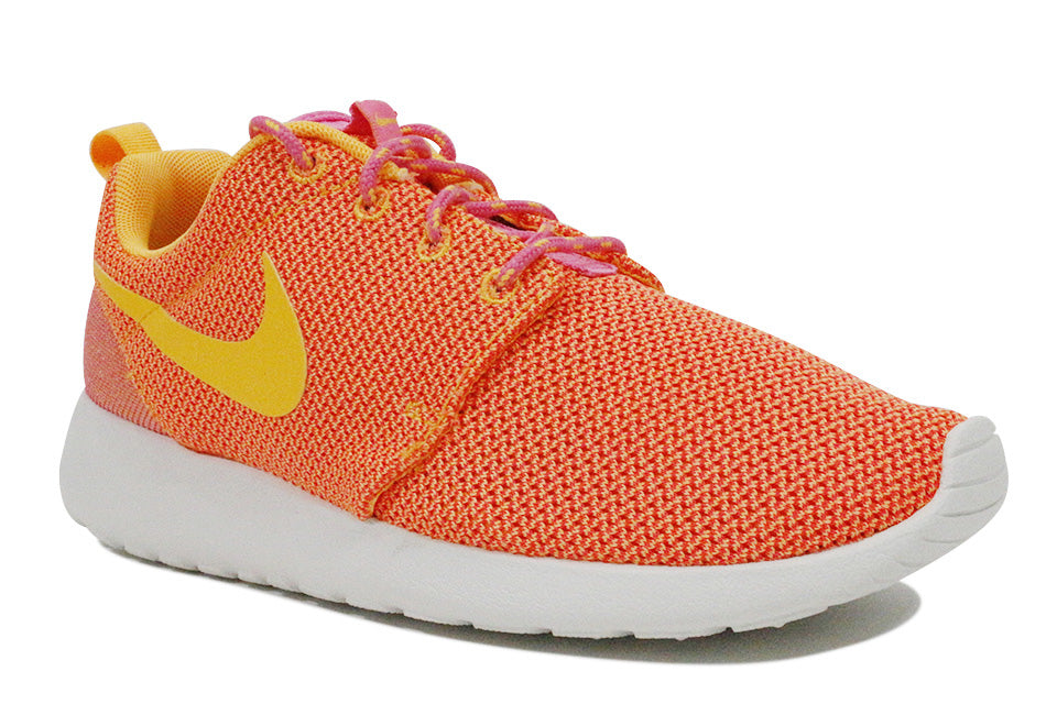 NIKE ROSHE RUN (WMNS) "Pink Glow/Atomic Mango"