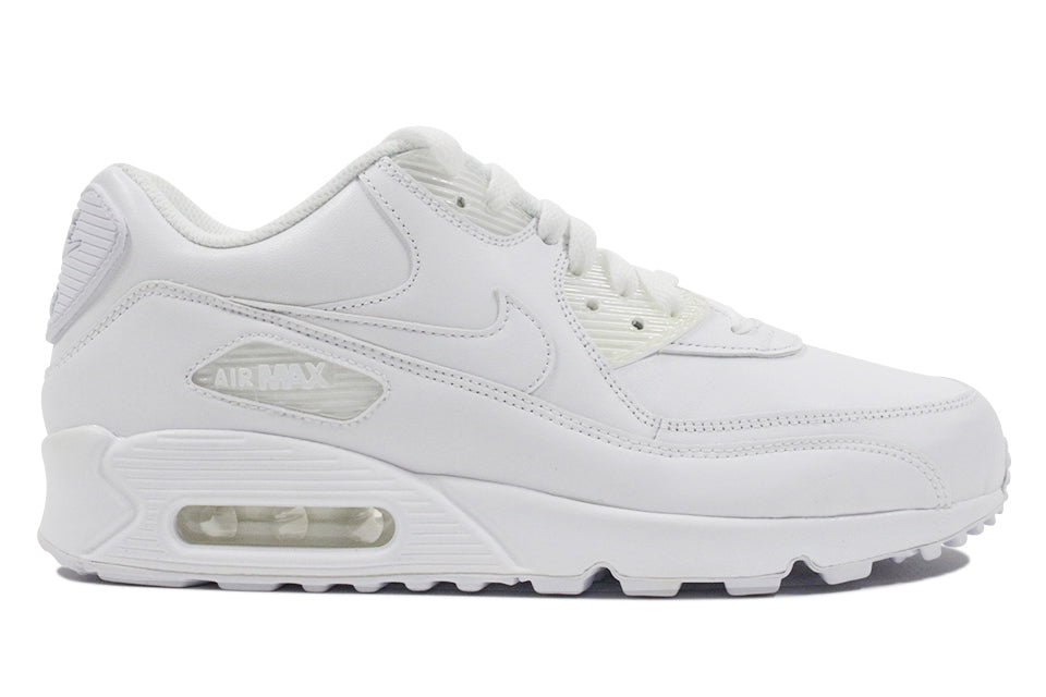 Nike Air Â Max 90 Leather "White/White"