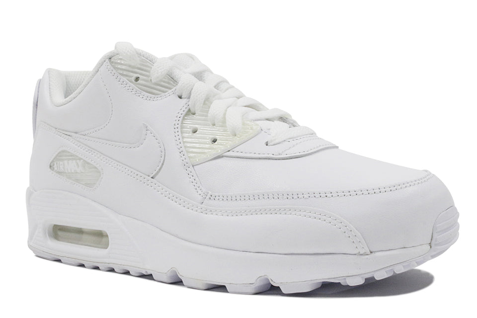 Nike Air Â Max 90 Leather "White/White"