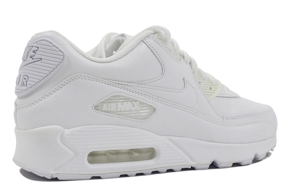 Nike Air Â Max 90 Leather "White/White"